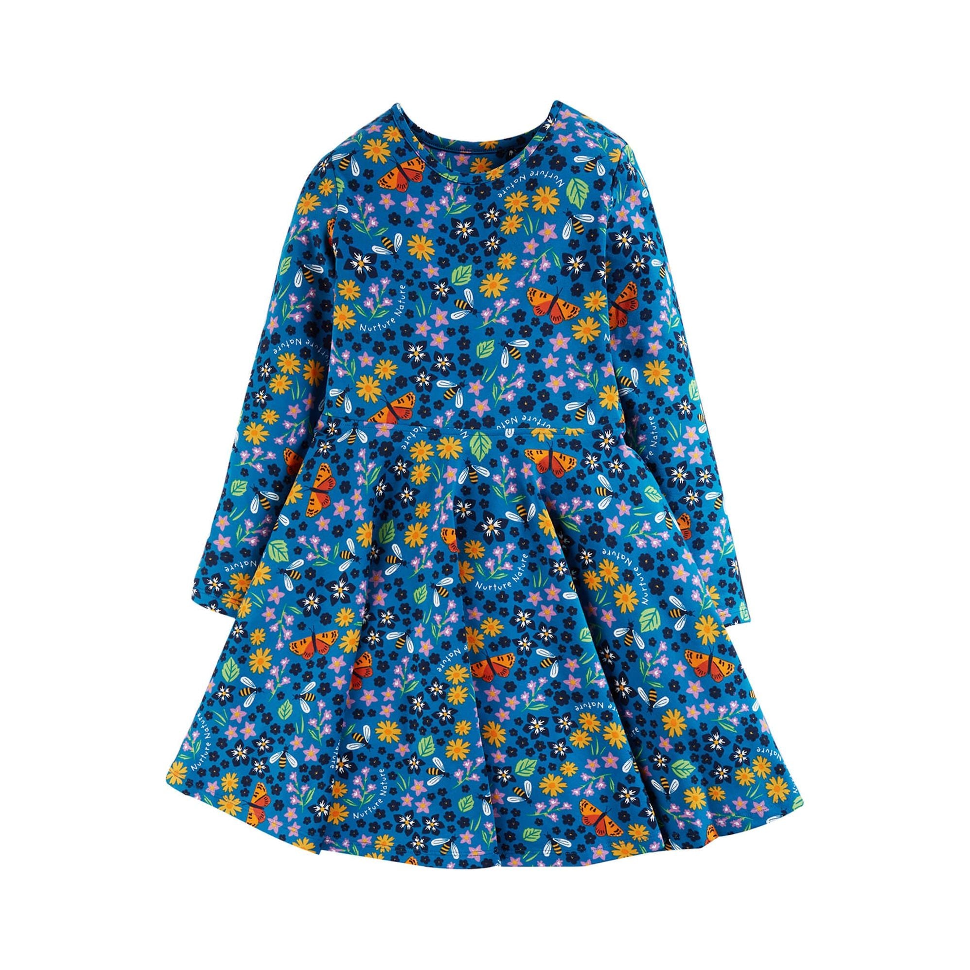 Rochie Frugi Skater din bumbac 100% organic, Nurture Nature