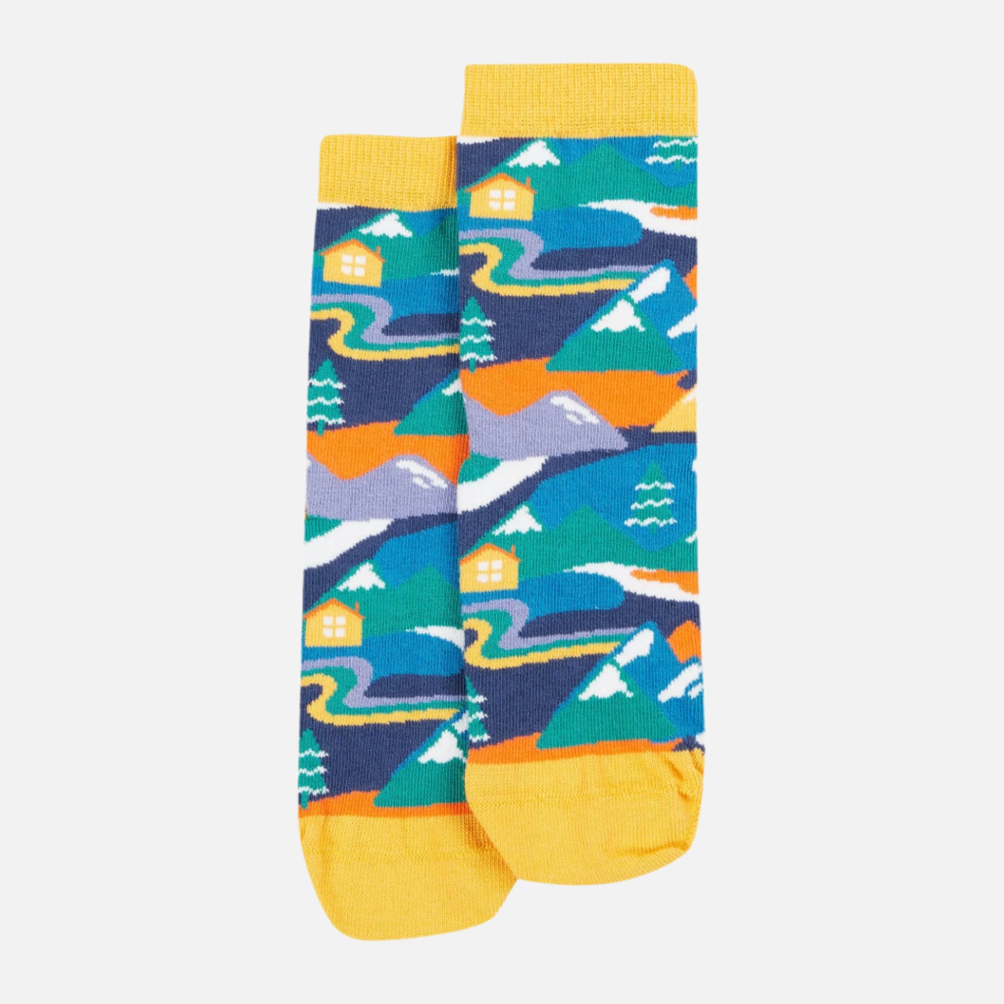 set_sosete_copii_bumbac_organic_frugi_galbenus