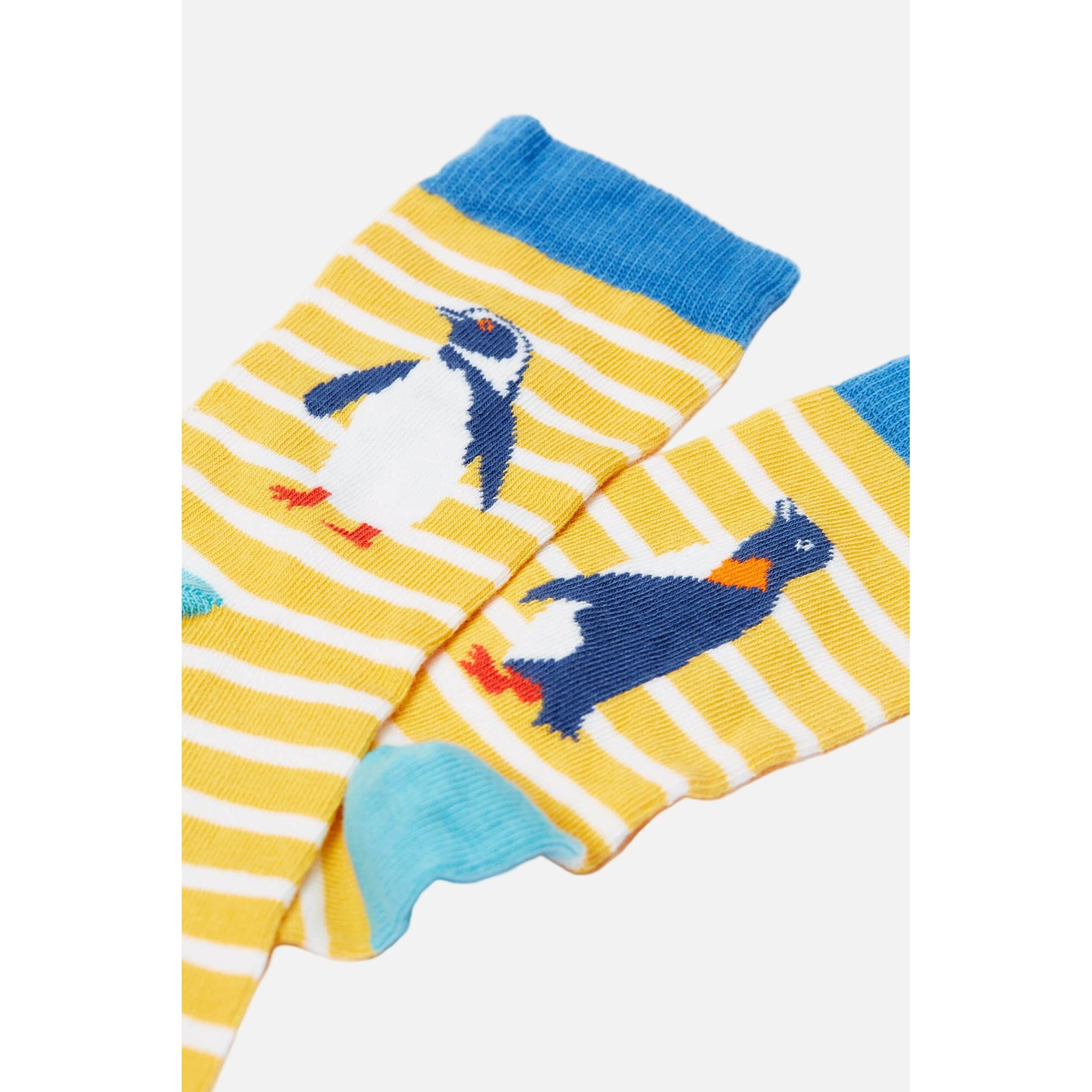 Set 3 perechi sosete din bumbac organic, Pinguin