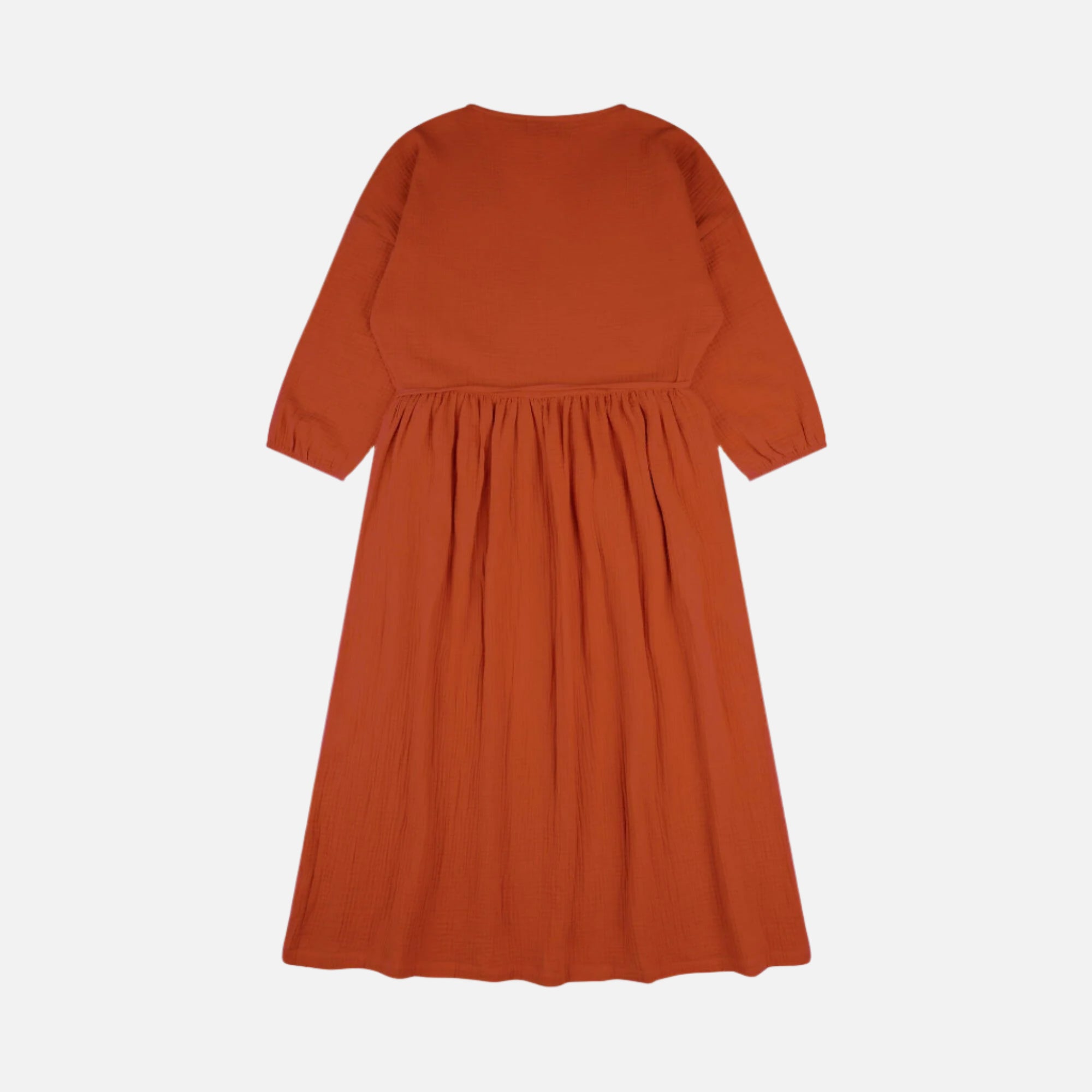 rochie_muselină_bumbac_organic_matona_galbenus