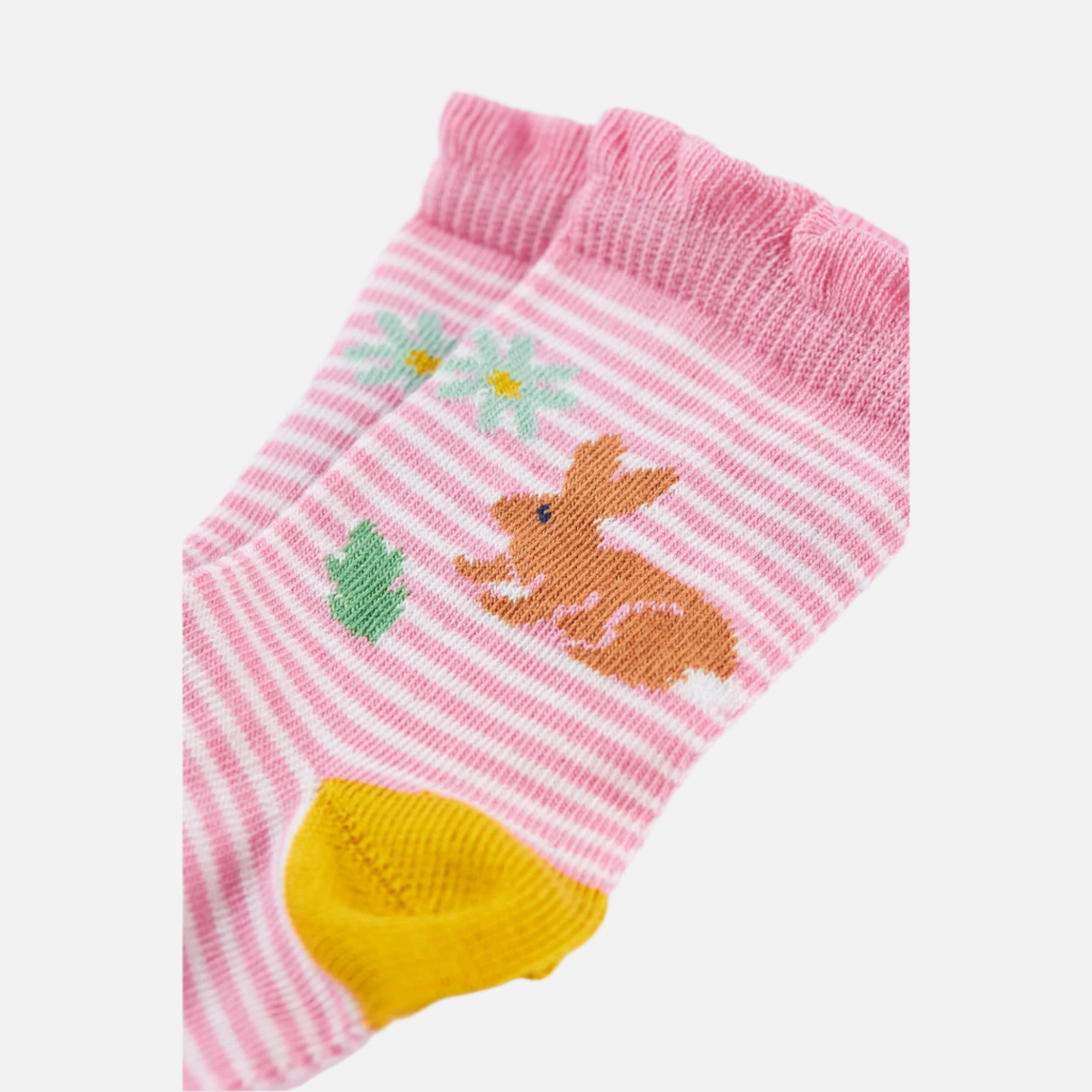 set_sosete_bumbac_organic_copii_welovefrugi_galbenus