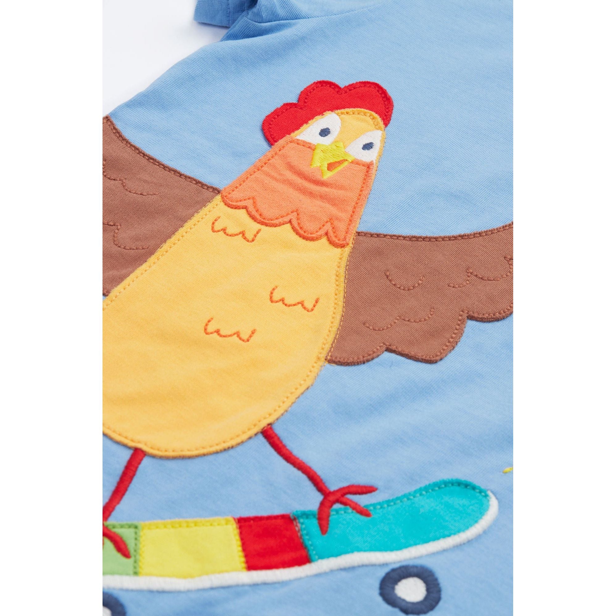 Tricou copii din bumbac organic, Skater