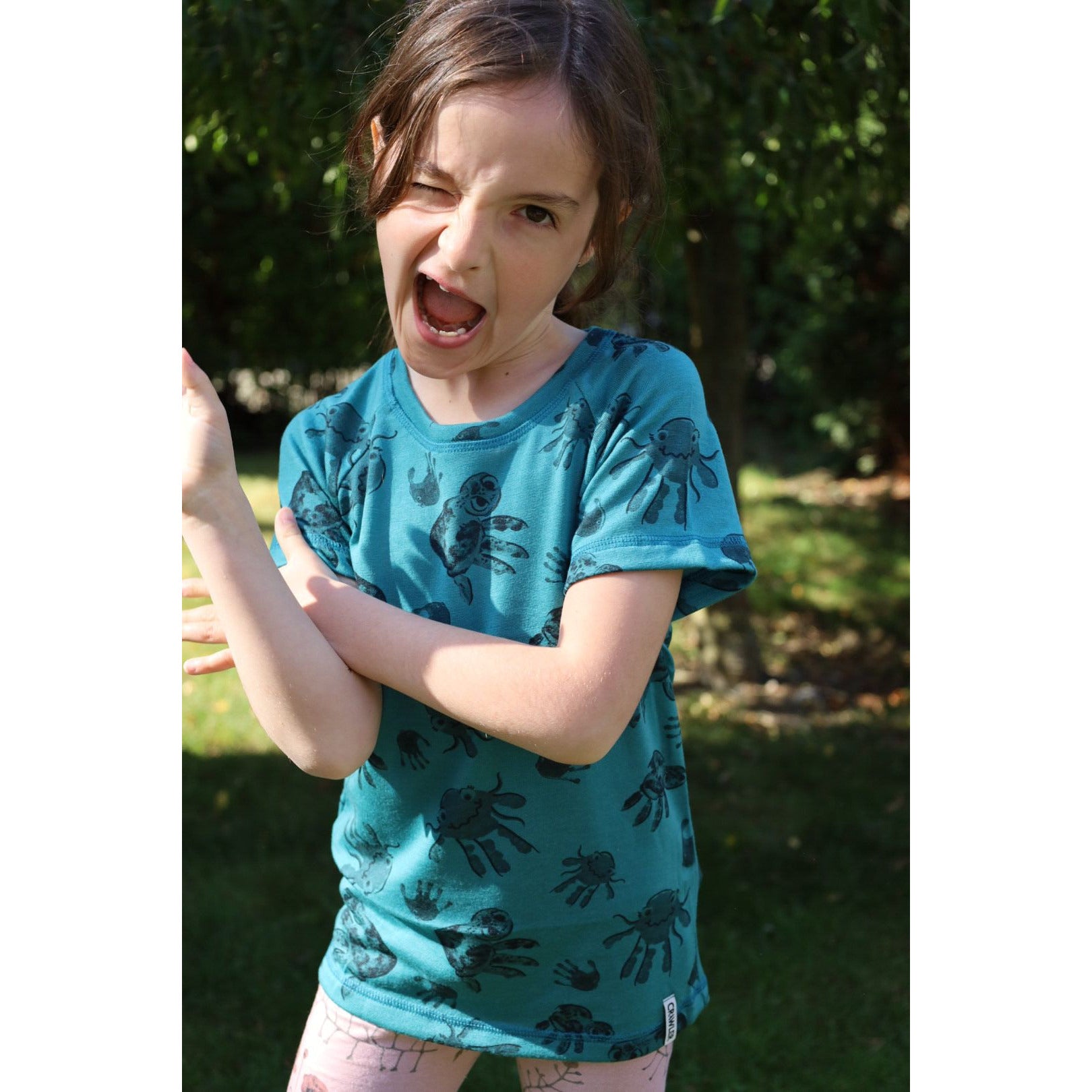 Tricou din lana - Testoase