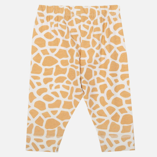 colanti bebelusi bumbac organic kite clothing print girafa