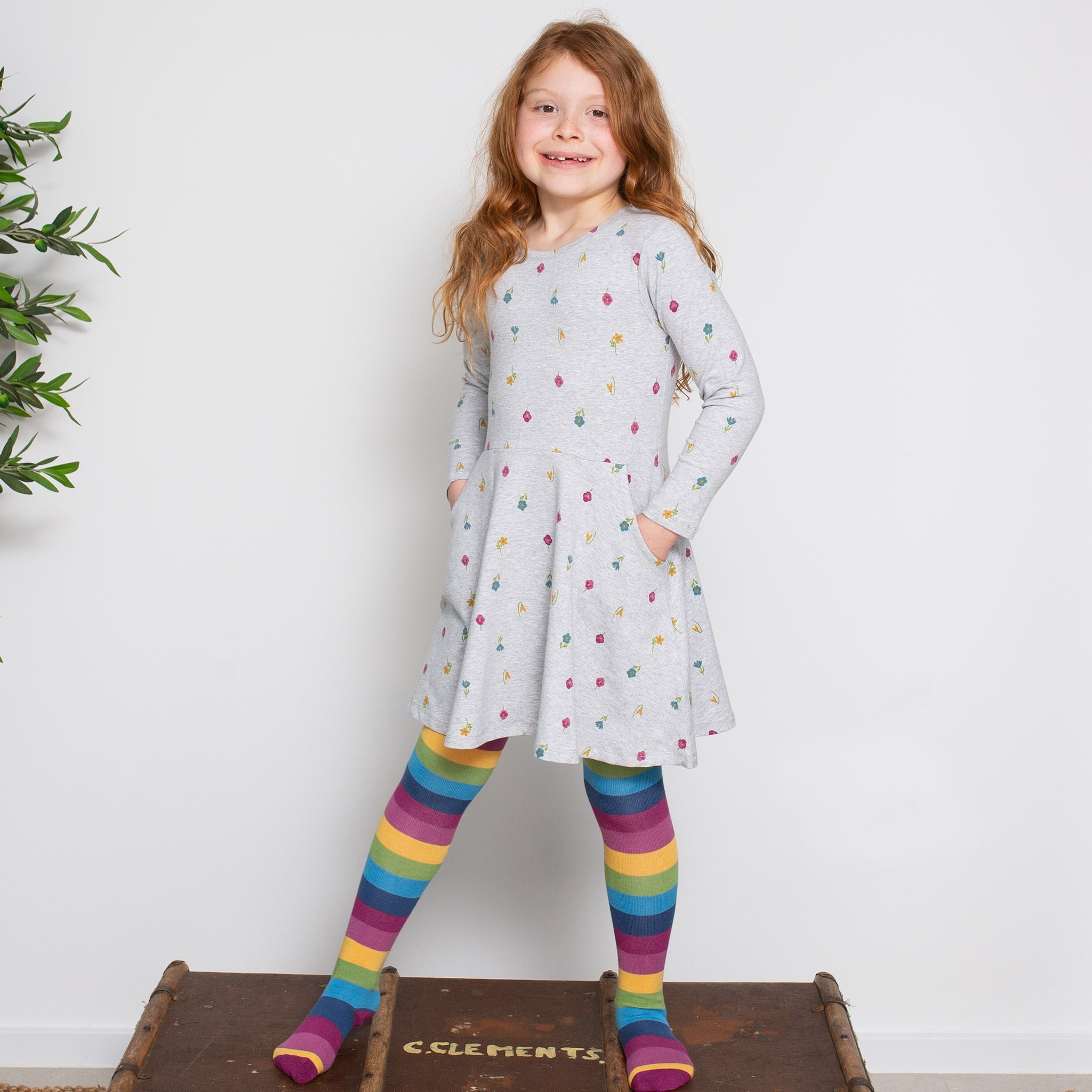 Colanti_rainbow_Kite_copii_bebelusi_curcubeu_dungi_bumbac_organic