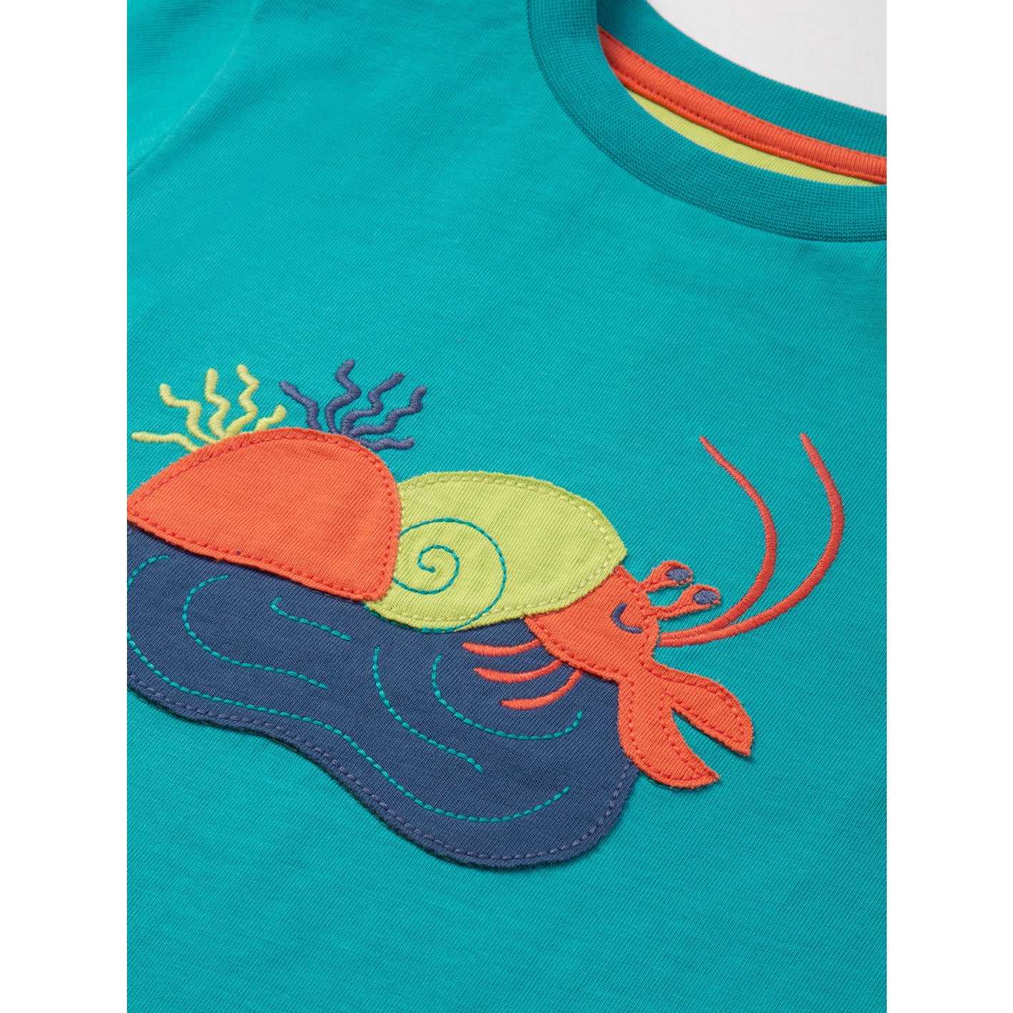 tricou-copii-bumbac-organic-kite-clothing-galbenus