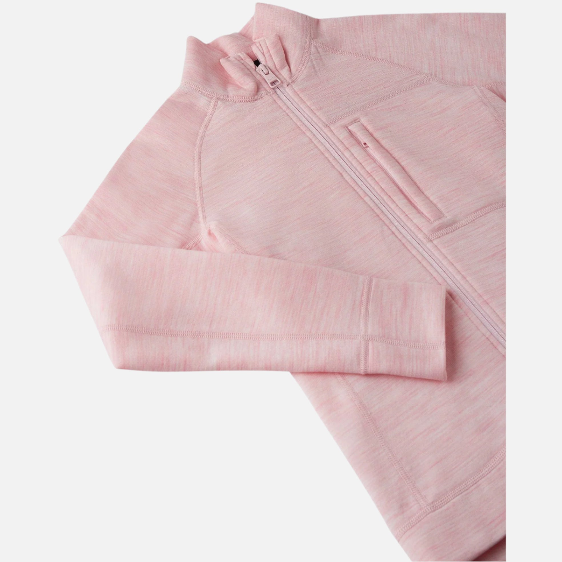 Hanorac_fermoar_Mists_copii_adolescenti_roz_pale_rose_Reima