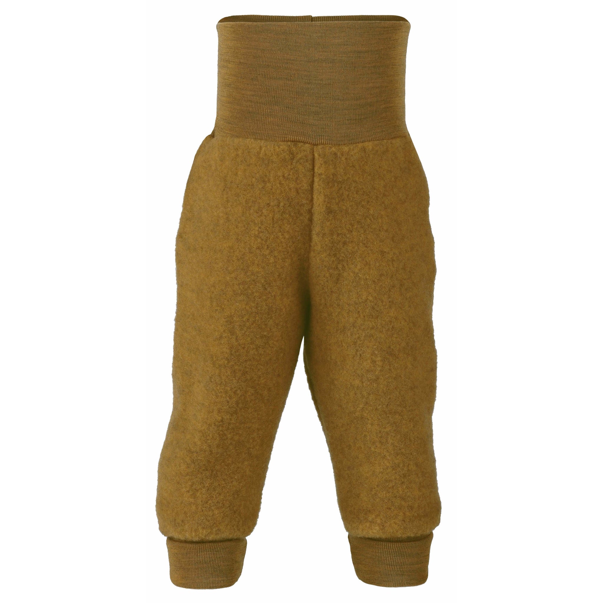 Pantaloni bebelusi si copii Engel lana fleece merinos 100% organica, Sofran Melange