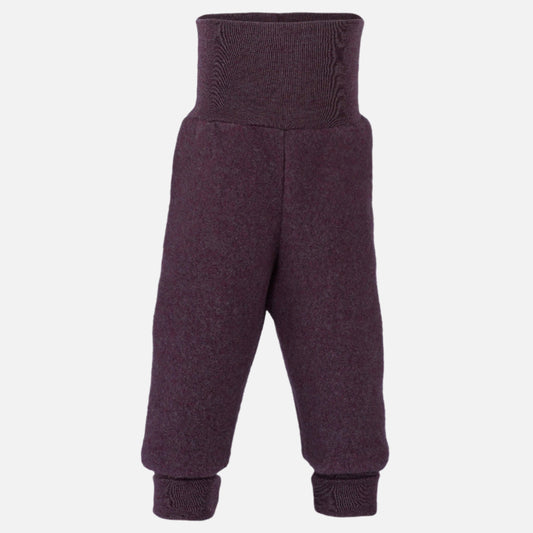 Pantaloni din lana merinos fleece, Lilliac
