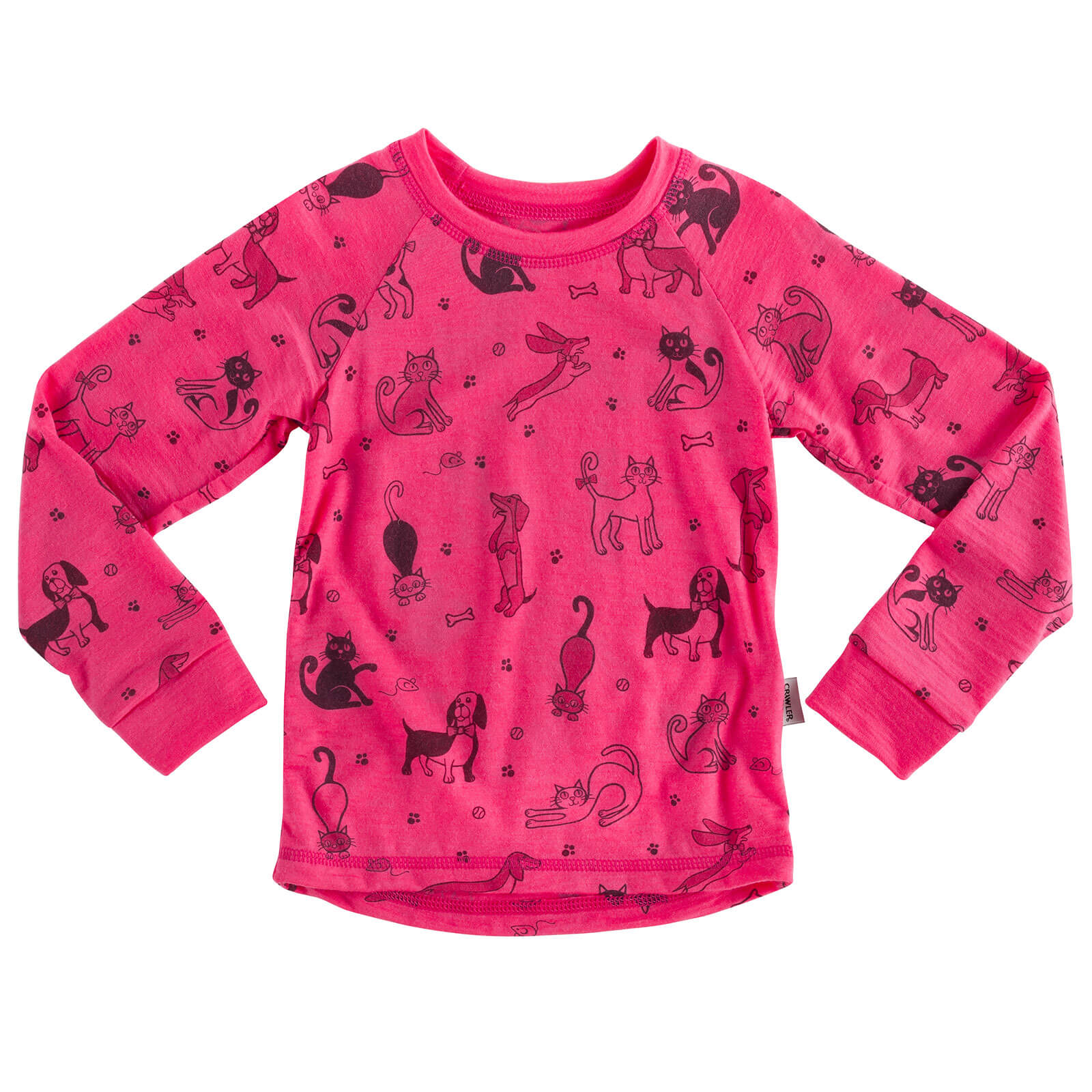 Bluza lana merino extrafina subtire Crawler