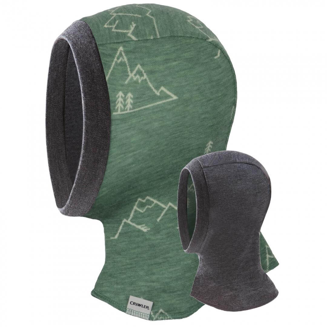 Cagula_reversibila_crawler_verde_olive_munti_graphite_gri_lana_merinos_copii_adulti
