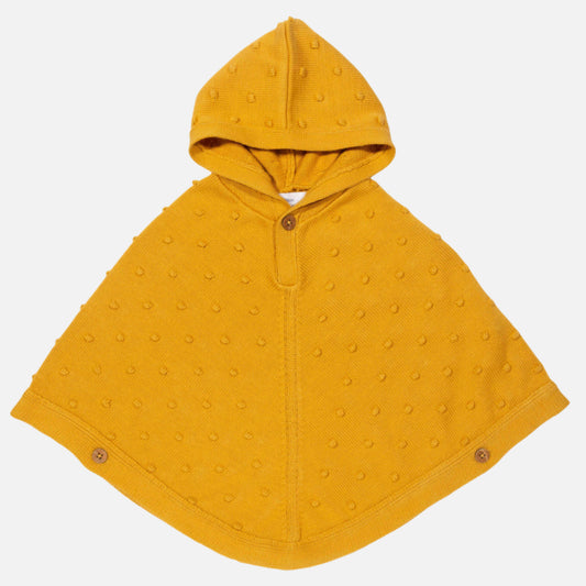 Poncho bebelusi si copii din bumbac organic Kite Clothing, Bobble