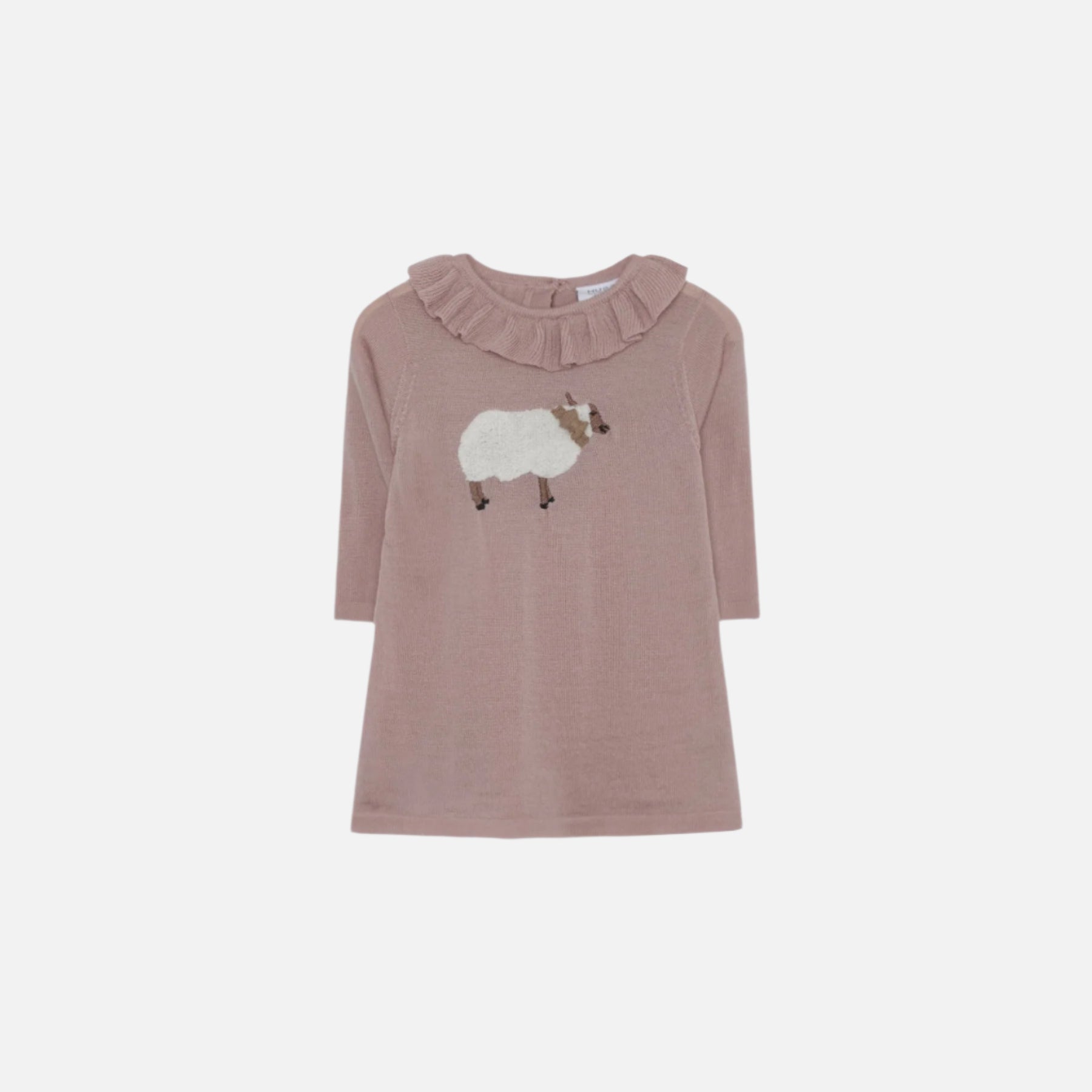 Rochie Hust&Claire Dorina din lana merinos, Shade Rose