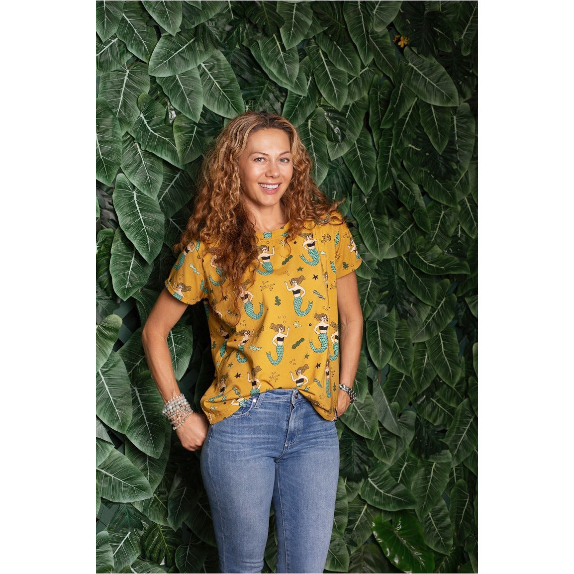tricou_mamici_bumbac_organic_galben_miss_varsovie_raspberry_republic_galbenus